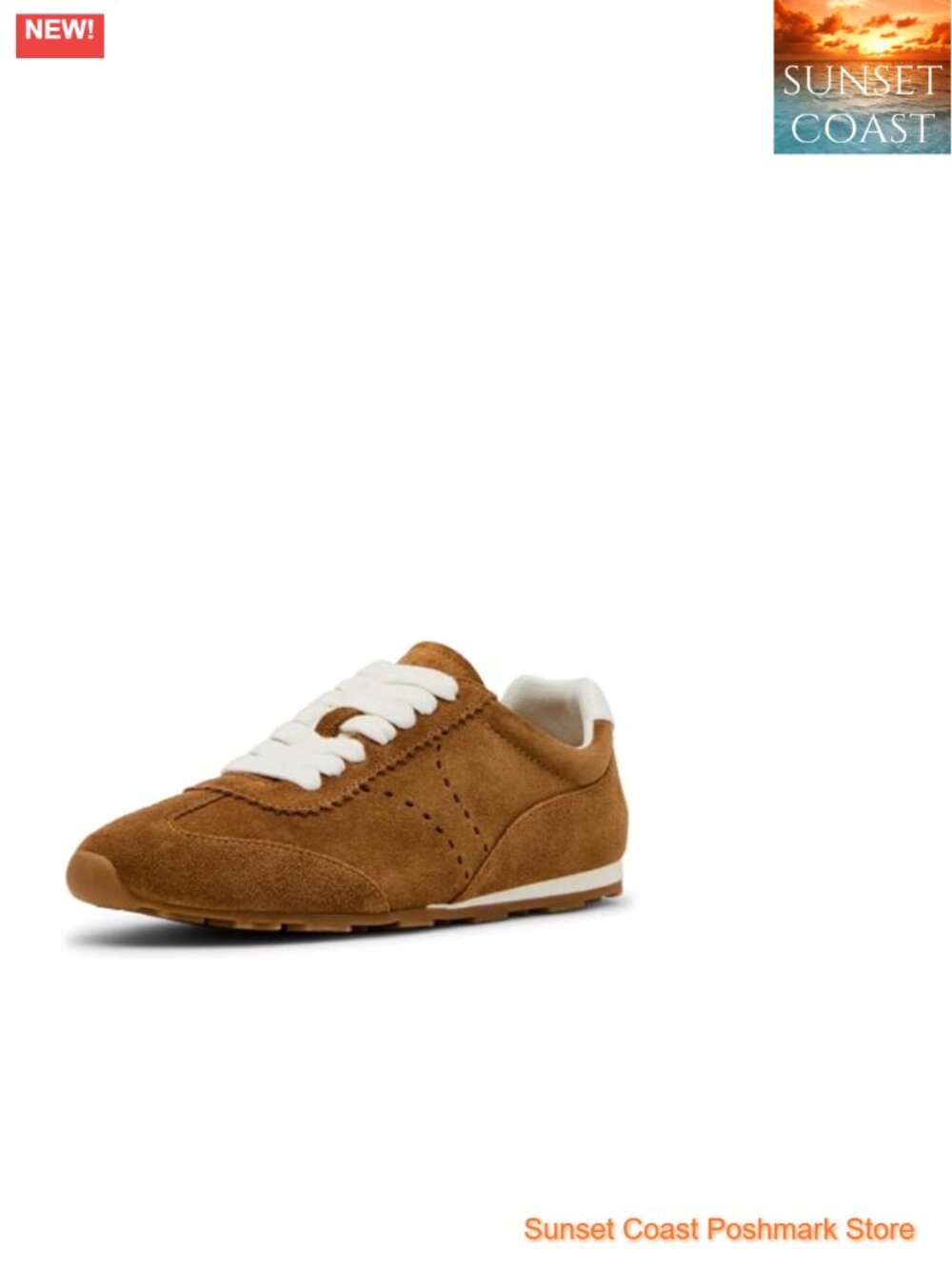 Blondo Carmen Waterproof Suede Fashion Sneakers Lace-Up Comfort